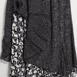 CAbi Black & White Reversible Skirt(s)*